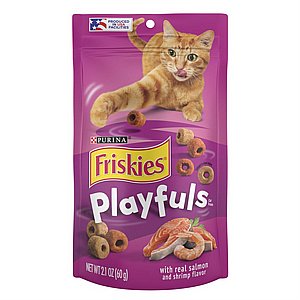 פריסקיז Friskies Playfuls חטיף לחתול בטעם סלמון ושרימפס 60 גרם פריסקיז Friskies Playfuls חטיף לחתול בטעם סלמון ושרימפס 60 גרם