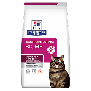 הילס Hill's Prescription Diet Gastrointestinal Biome מזון רפואי לחתול לבעיות עיכול 1.5 ק"ג הילס Hill's Prescription Diet Gastrointestinal Biome מזון רפואי לחתול לבעיות עיכול 1.5 ק"ג