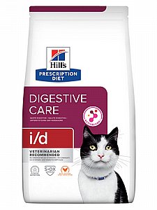 הילס - Hill's - Prescription Diet i/d מזון רפואי לחתול דייג'סטיב קייר 1.5 ק"ג הילס - Hill's - Prescription Diet i/d מזון רפואי לחתול דייג'סטיב קייר 1.5 ק"ג