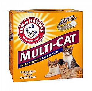 חול ארם אנד המר - ARM & HAMMER מולטי קט 9 ק"ג מתגבש חול ארם אנד המר - ARM & HAMMER מולטי קט 9 ק"ג מתגבש