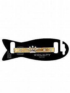 קולר Wouapy לחתול זהב עם אבנים וכתר משובץ 218229 קולר Wouapy לחתול זהב עם אבנים וכתר משובץ 218229