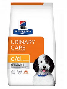 הילס - Hill's - Prescription Diet c/d מזון רפואי לכלב יורינרי 12 ק"ג הילס - Hill's - Prescription Diet c/d מזון רפואי לכלב יורינרי 12 ק"ג