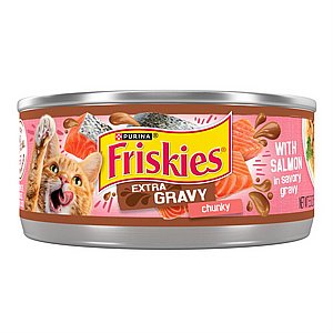 פריסקיז Friskies -שימור סלומון ברוטב עשיר 156 גרם פריסקיז Friskies -שימור סלומון ברוטב עשיר 156 גרם