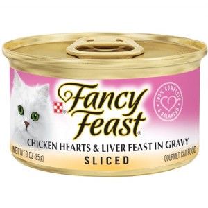 פנסי פיסט Fancy Feast לבבות וכבד 85 גרם פנסי פיסט Fancy Feast לבבות וכבד 85 גרם