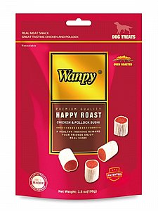 חטיף Wanpy עוף סושי 100 גר חטיף Wanpy עוף סושי 100 גר