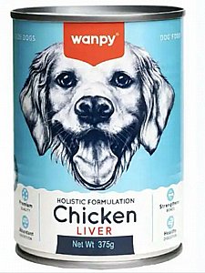 שימור Wanpy לכלב פטה עוף וכבד 375 גרם שימור Wanpy לכלב פטה עוף וכבד 375 גרם