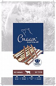חטיף Cnaan לכלב סנדוויץ' בקר 100 גרם חטיף Cnaan לכלב סנדוויץ' בקר 100 גרם
