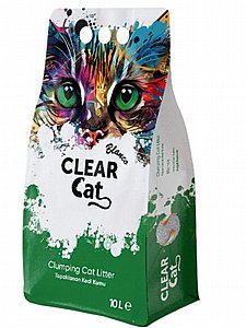 חול חתולים Clear Cat נטורל 10 ליטר חול חתולים Clear Cat נטורל 10 ליטר