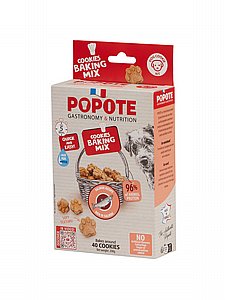 ערכת עוגיות Popote לכלב בטעם סלמון 200 גרם ערכת עוגיות Popote לכלב בטעם סלמון 200 גרם