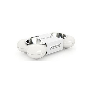 קערת האכלה כפולה וופי בצורת עצם שחור 450 מ"ל × 2 - 217800 קערת האכלה כפולה וופי בצורת עצם שחור 450 מ"ל × 2 - 217800