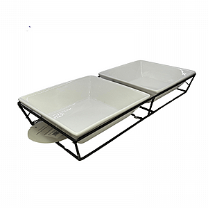 מעמד מתכת כפול לקערות קרמיקה - דגם SUPPORT BOL DOUBLE METAL - מבית וופי מעמד מתכת כפול לקערות קרמיקה - דגם SUPPORT BOL DOUBLE METAL - מבית וופי
