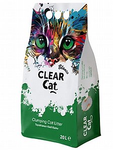 חול חתולים Clear Cat בתוספת פחם 20 ליטר חול חתולים Clear Cat בתוספת פחם 20 ליטר