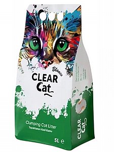 חול חתולים Clear Cat נטורל 5 ליטר חול חתולים Clear Cat נטורל 5 ליטר