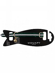קולר Wouapy לחתול מחזיר אור ירוק 218205 קולר Wouapy לחתול מחזיר אור ירוק 218205