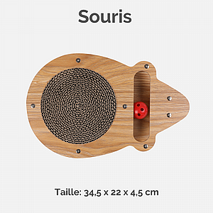 משטח משחק וגירוד לחתולים עכבר Souris 215557 משטח משחק וגירוד לחתולים עכבר Souris 215557